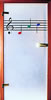 Двері міжкімнатні з суцільного скла (Польща)